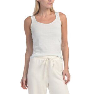 HANRO Vapor Made In Portugal Cotton Seamless Tank Top